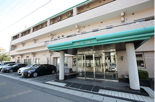 エントランスの景色