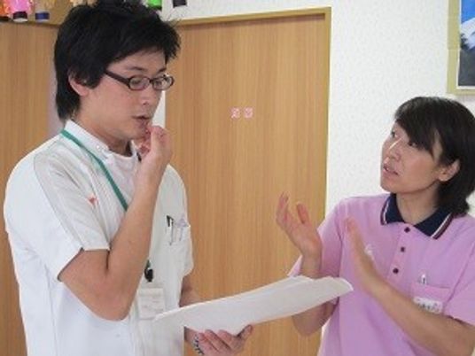 スタッフ協議の様子
