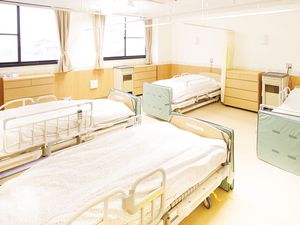 自然光差し込む居室
