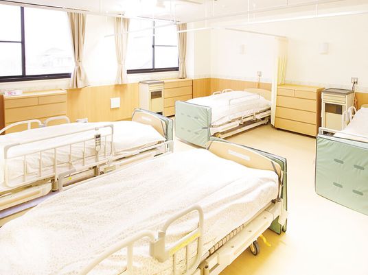 自然光差し込む居室