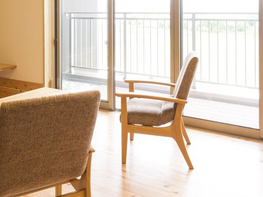 くつろぎの椅子がある部屋