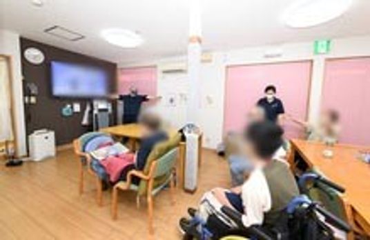 和やかな共有スペース