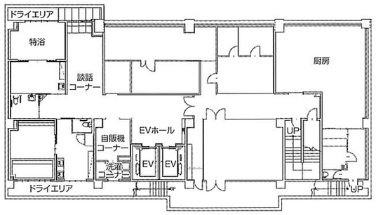 施設の平面図