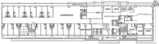 詳細な施設案内図