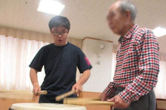 楽しい演奏の場面
