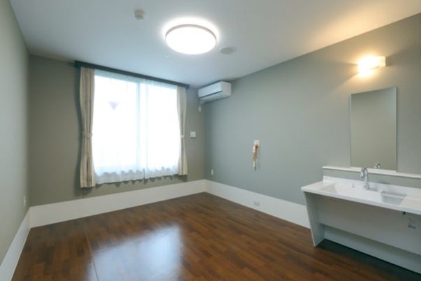 自然光が入る居室