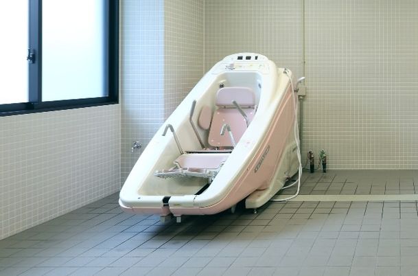 快適な機械浴室