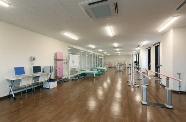 日当たりの良い機能訓練室