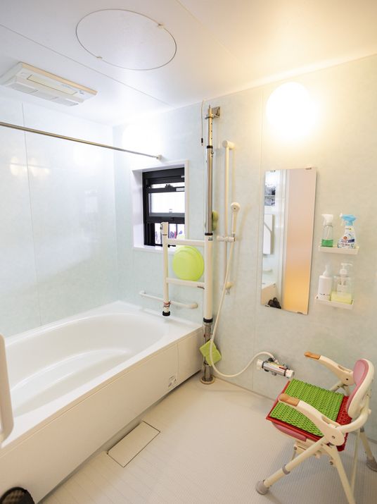 入浴に配慮した浴室