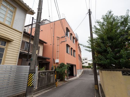 外観が映る建物