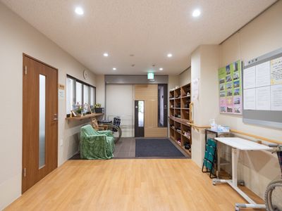 清潔感のある廊下