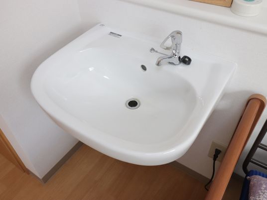 洗面台単純明快