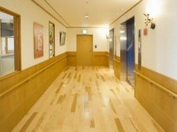 温かみのある廊下
