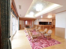 明るい共有スペース