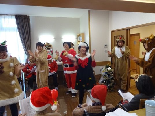 クリスマス会の様子