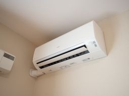 清潔なエアコンのアップ