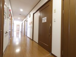 清潔な廊下の様子