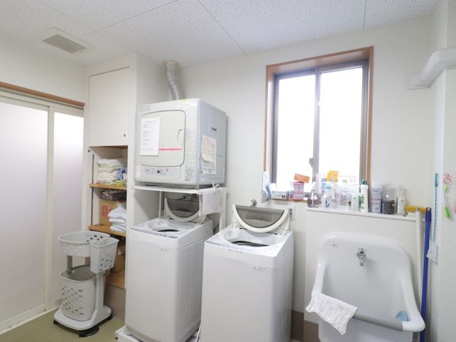 洗濯と洗面の部屋