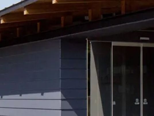 落ち着いたエントランス