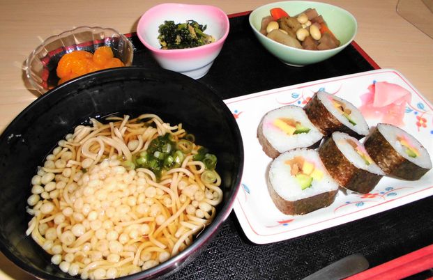豊富な食事メニュー