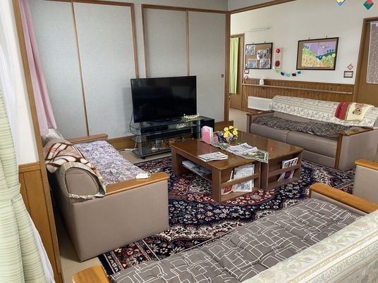 共有スペースの和室