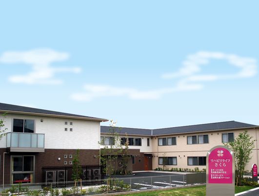おしゃれな看板の外観