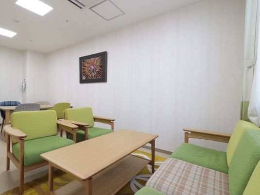 快適な居室の一角