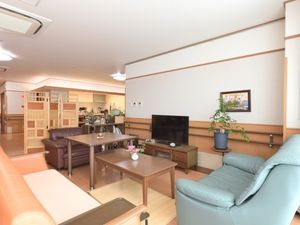 くつろげる共有リビング  