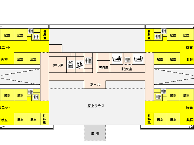 詳細な間取り図の廊下 廊下 各部屋がバランスよく配置されている廊下です。シンプルな動線で移動も安心です。