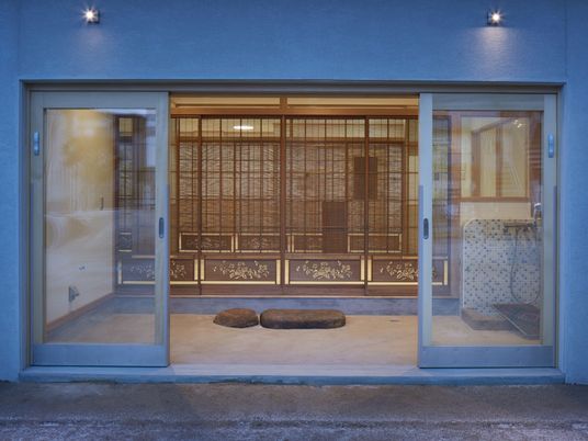 和室の浴室入り口  