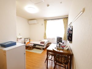 温もり感じる居室空間
