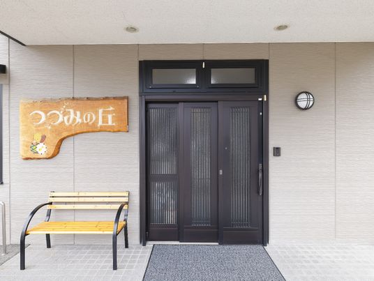 落ち着いたエントランス