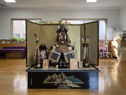 甲冑展示の部屋