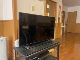 テレビのある共用スペース