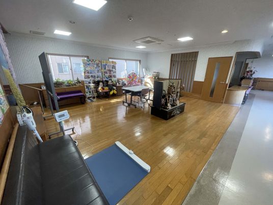 開放的な部屋