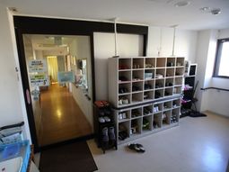 エントランスと靴棚