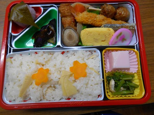 彩り豊かなお弁当