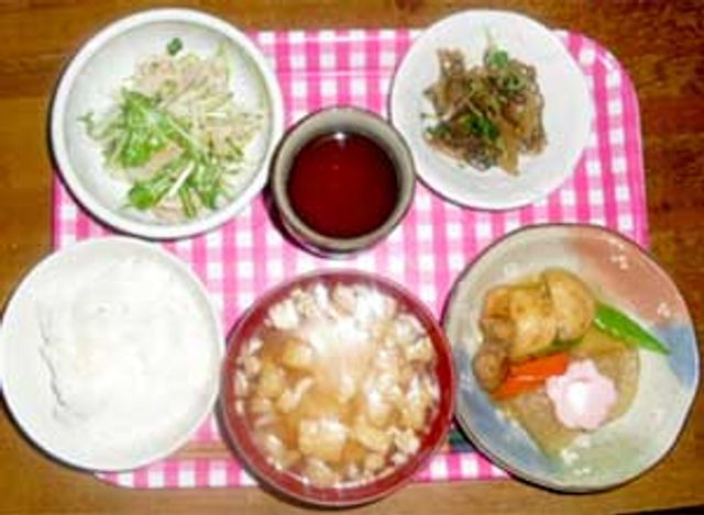 健康的な食事メニュー
