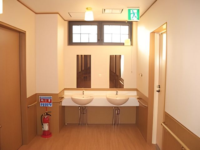 綺麗な洗面所の空間