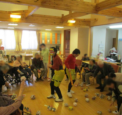 楽しい活動が行われる部屋