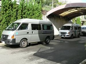 施設送迎用の車両