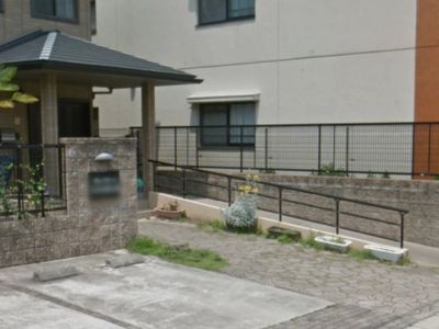 清潔感のあるエントランス