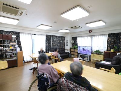共有スペースの日常風景