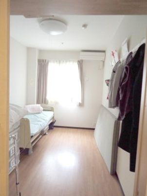 清潔な個室居室