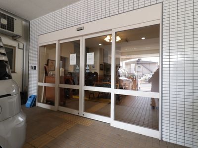 エントランスの視界良好