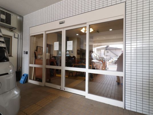 エントランスの視界良好