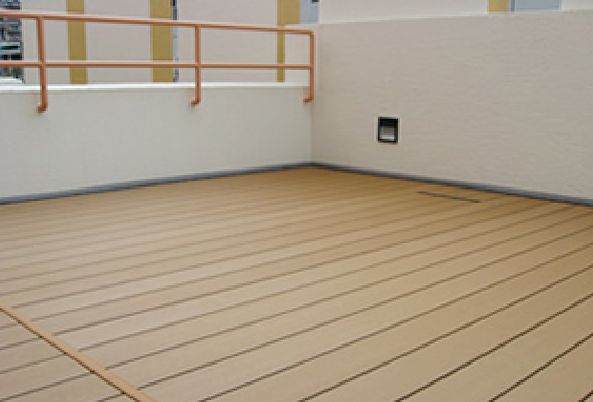 開放感のある空間テラス  