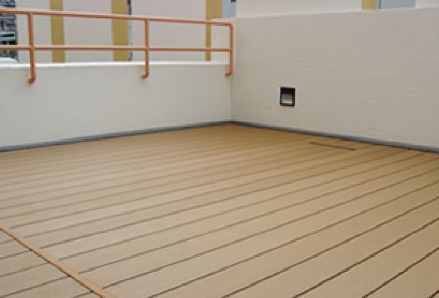 開放感のある空間テラス  