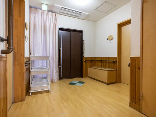 広い廊下