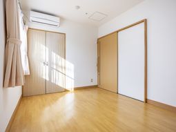 日差しが入る居室